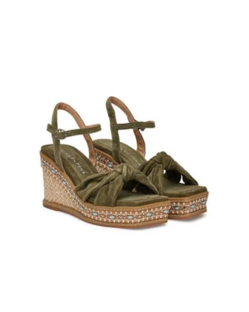 Espadrile dama  V251220, Textil, Kaki