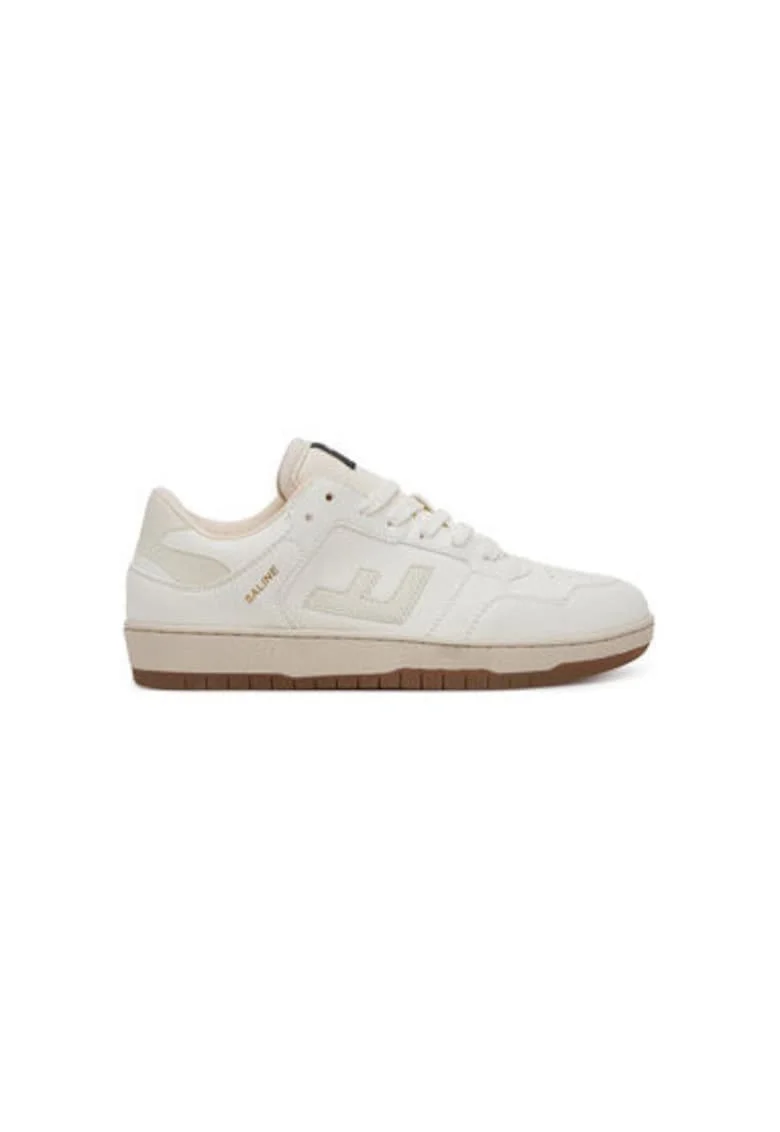Pantofi sport unisex Flamingos Life, SAWHICAR, Piele ecologica, Alb