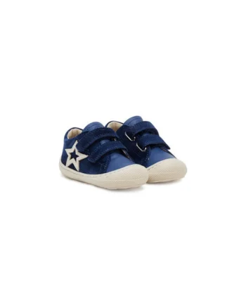 Adidasi fete  NATURINO KOLDE LOW VL, Piele naturala, Bleumarin