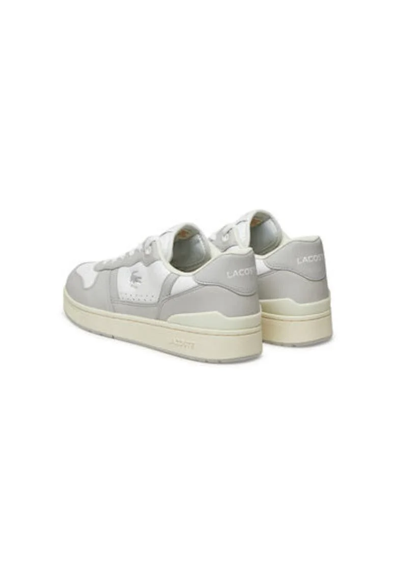 Pantofi sport barbati, 748SMA0042,  Piele naturala, 42 EU, Alb/Gri, Alb/Gri