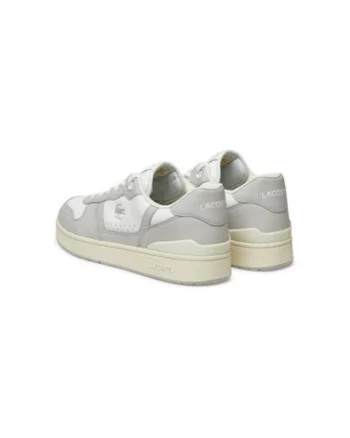 Pantofi sport barbati, 748SMA0042,  Piele naturala, 42 EU, Alb/Gri, Alb/Gri