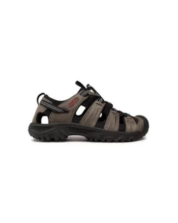 Sandale barbati  1022428, Piele naturala, Gri, Gri