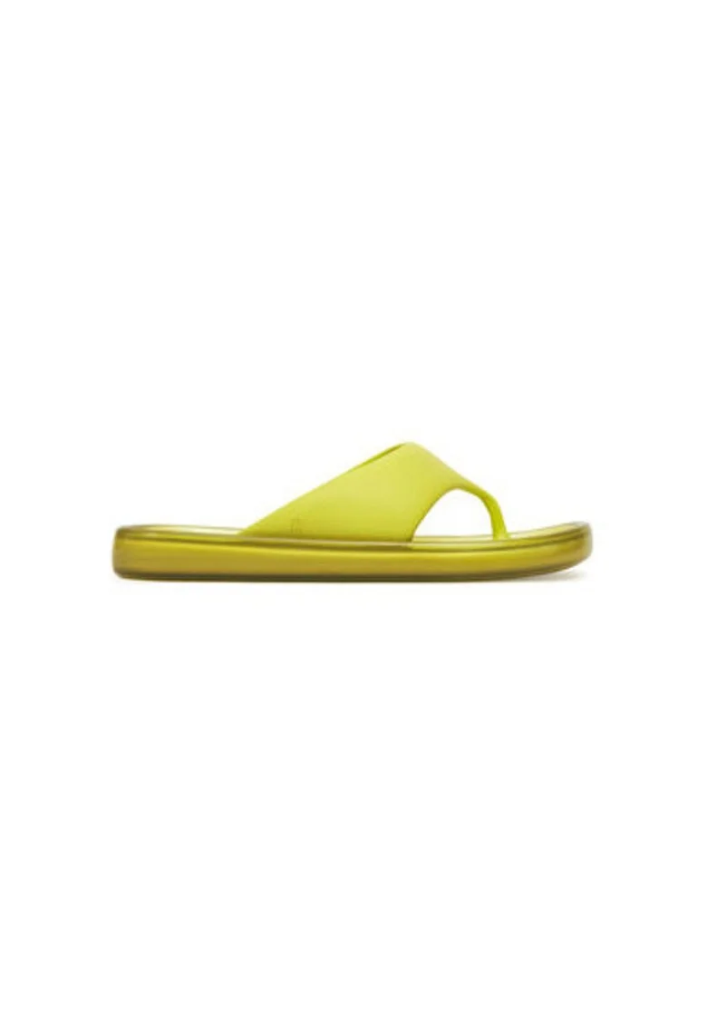 Papuci flip-flop dama  M 33915, Sintetic, Verde, Verde