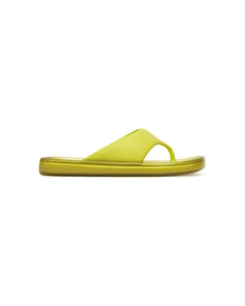 Papuci flip-flop dama  M 33915, Sintetic, Verde, Verde