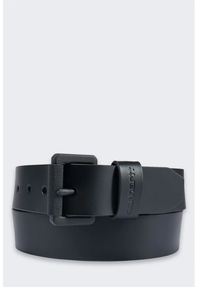 Curea barbati  Roller Buckle, piele italiana, latime 3,8cm, Negru