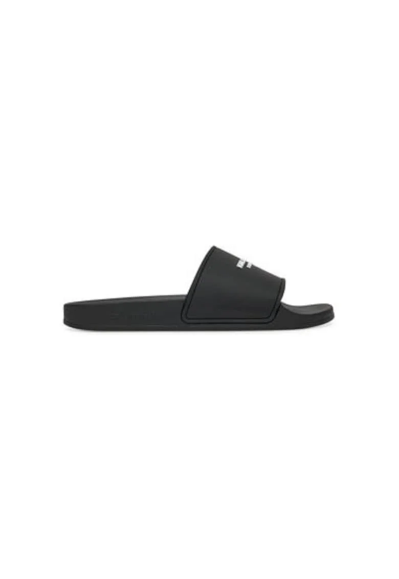 Slapi barbati  KL70008A, Sintetic, 46 EU, Negru