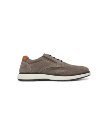 Pantofi barbati  321-AS402-1400, Piele naturala, Maro