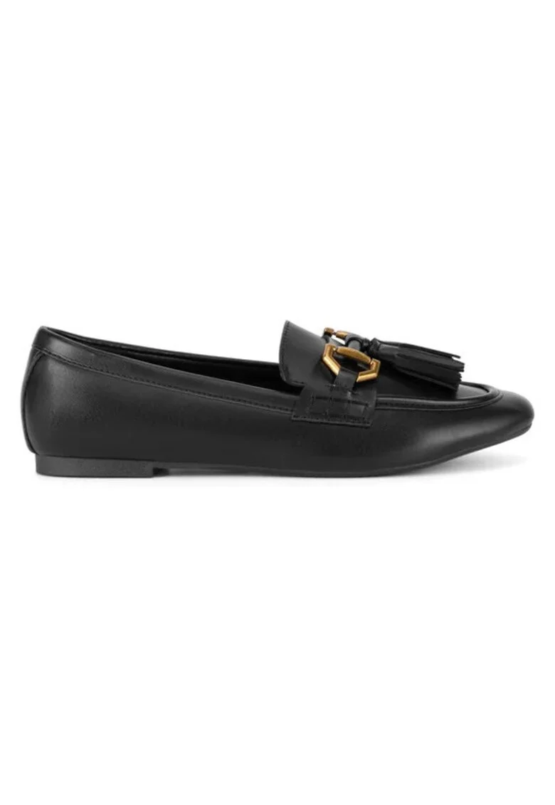 Mocasini dama  5903698046808, Sintetic, Negru, Negru