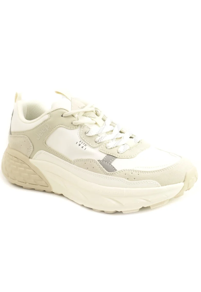 Sneakers barbati JM51093A, Alb