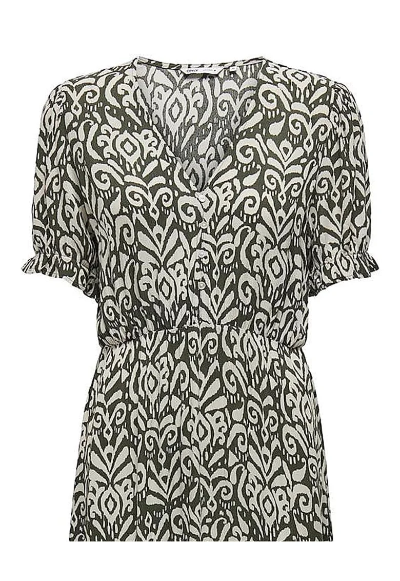 Rochie  viscoza Verde, Verde electric