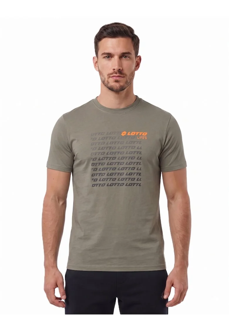 Tricou din bumbac cu logo