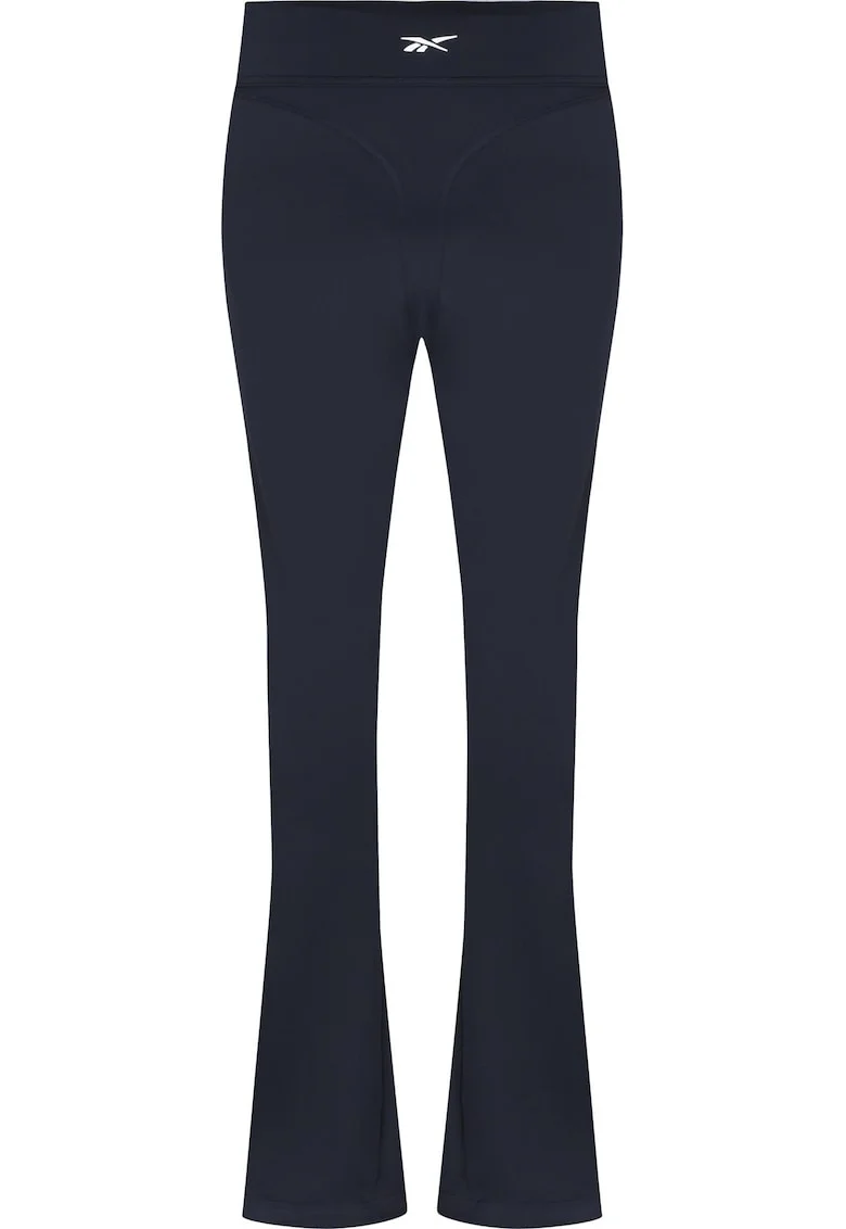 Pantaloni evazati cu talie medie,