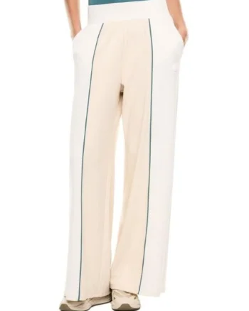 Pantaloni dama TRAIN SPORTING CLUB W PANTS,  Bumbac, Crem, Crem