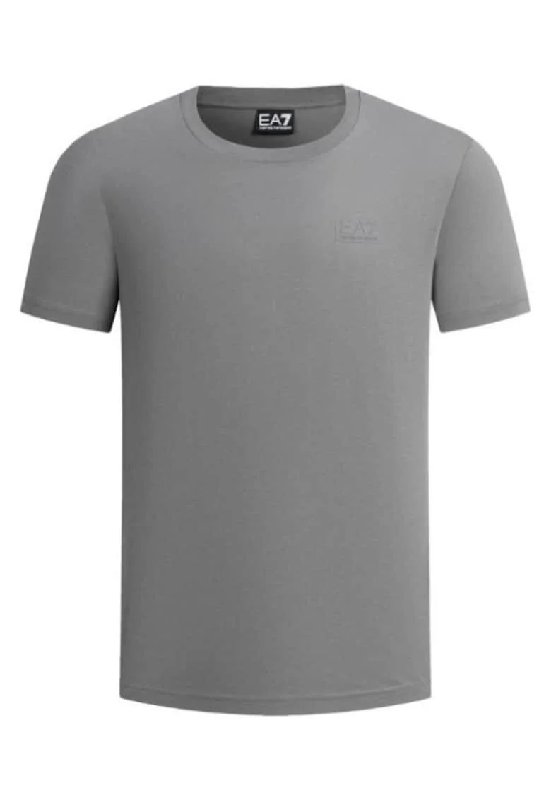 Tricou barbati TRAIN LOGO SERIES M OVERSIZE LOGO TEE SS,  Bumbac, Gri, Gri