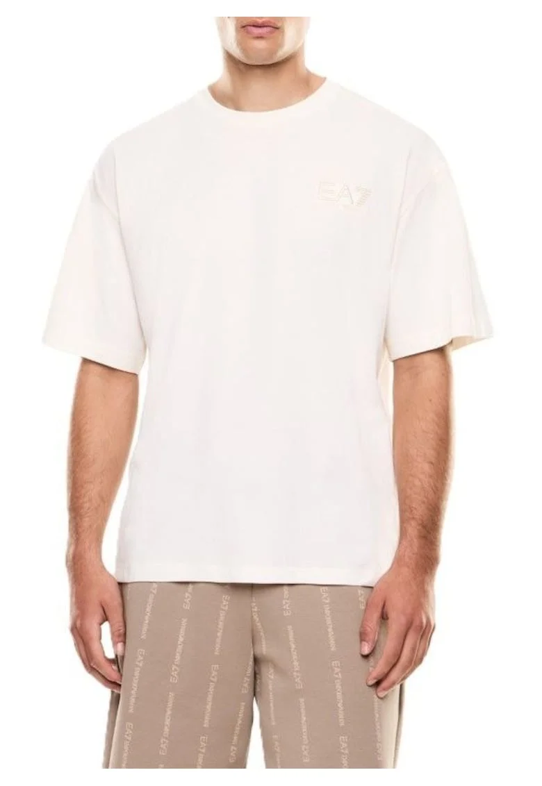 Tricou barbati TRAIN GRAPHIC SERIES M TEE SS EQUIPMENT,  Bumbac, Alb,