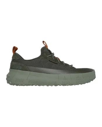 Pantofi sport cu garnituri din piele intoarsa Revo - Kelce, Verde padure
