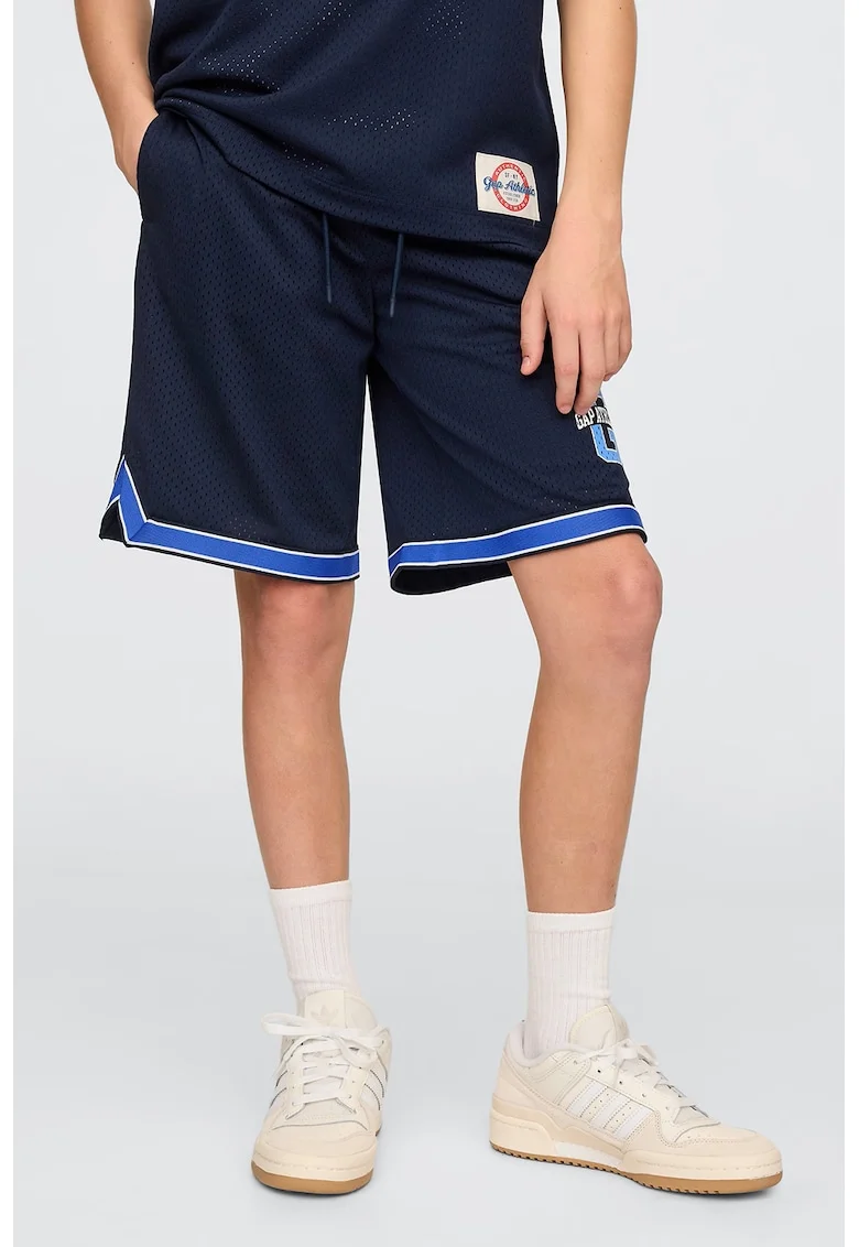 Pantaloni scurti cu buzunare, Albastru royal/Alb optic/Bleumarin