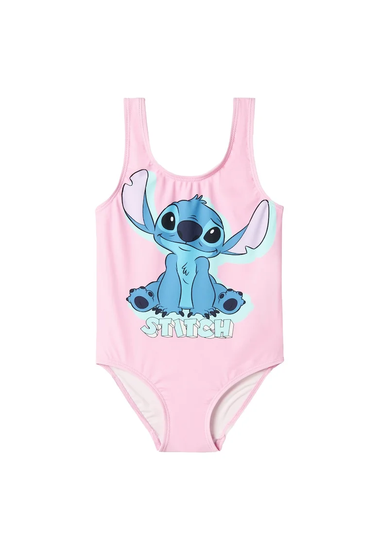 Costum de baie fete  13239640, Poliester reciclat, Roz, Roz