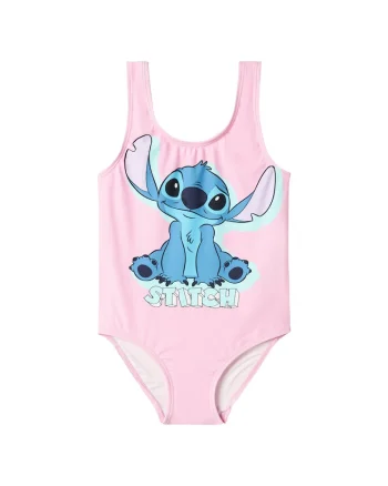 Costum de baie fete  13239640, Poliester reciclat, Roz, Roz