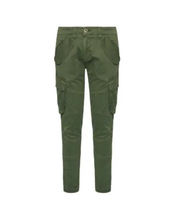 Pantaloni barbati  126215, Bumbac, 36 EU, Verde