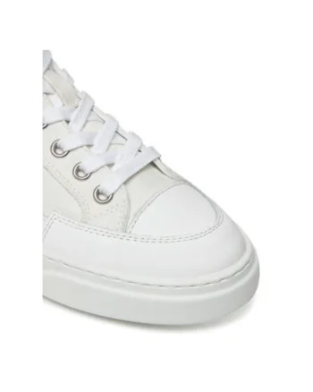 Pantofi sport barbati, 50102,  Textil, Alb