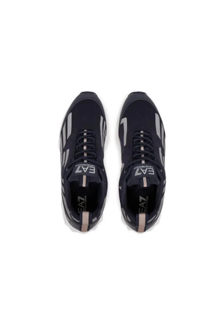 Pantofi sport barbati, X8X217 XK433,  Emporio Armani, Textil, Albastru