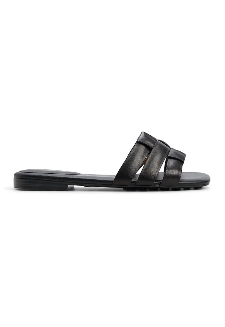 Papuci de piele Gotosandal, Negru