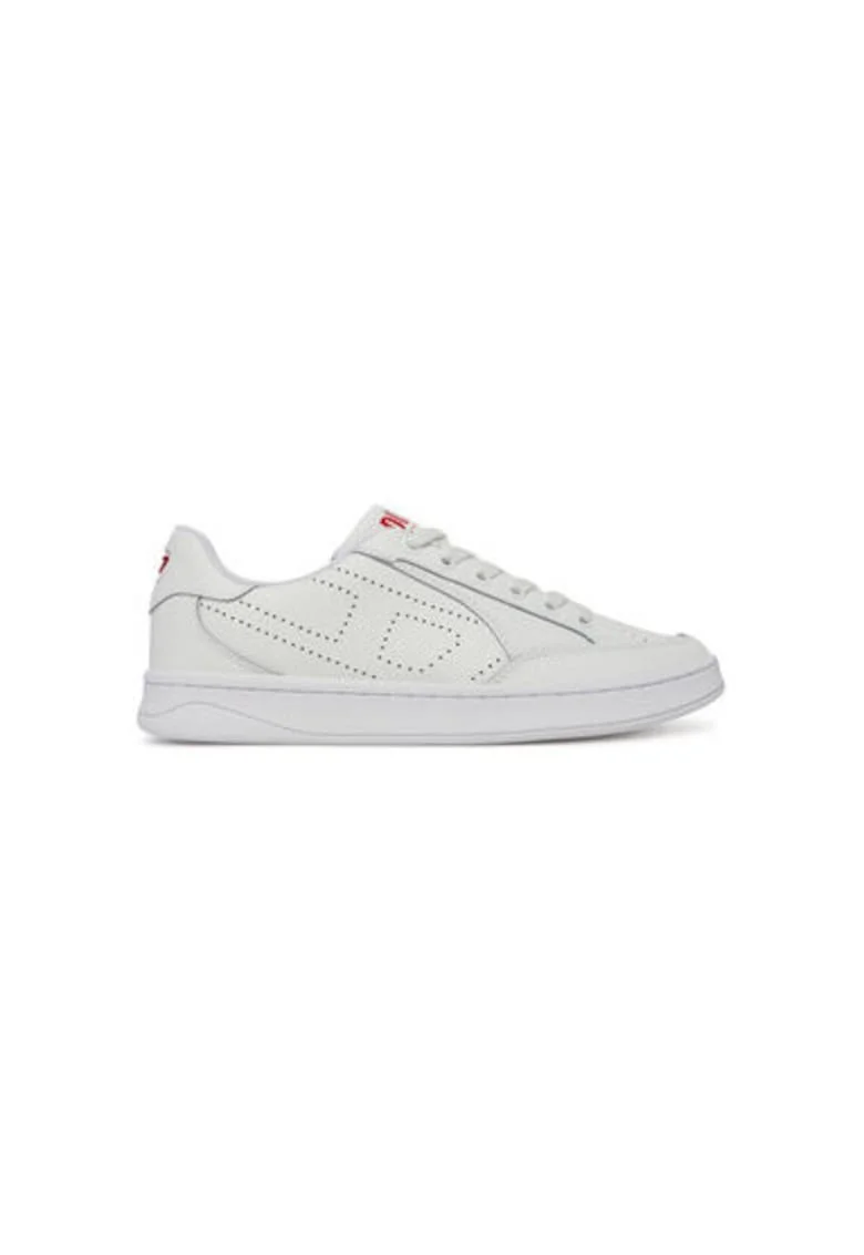 Pantofi sport dama, Y03507P0476,  Piele naturala, Alb