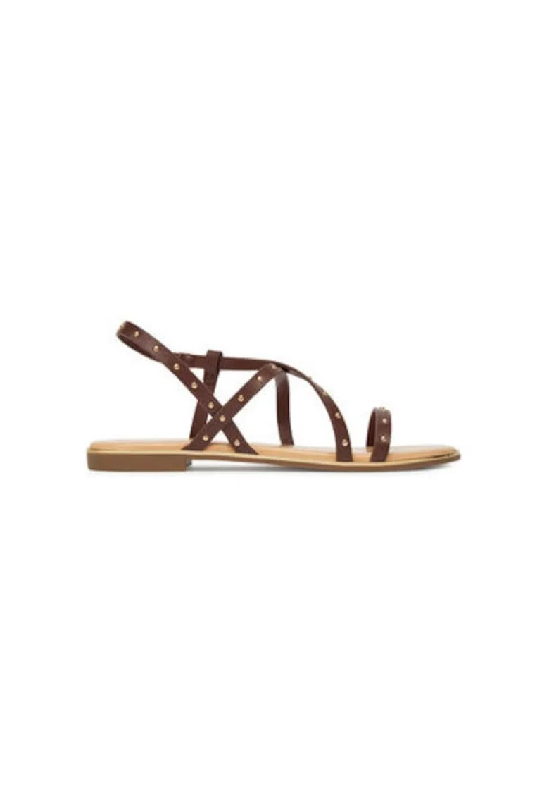 Sandale dama, 15342339,  Piele ecologica, Maro, Maro