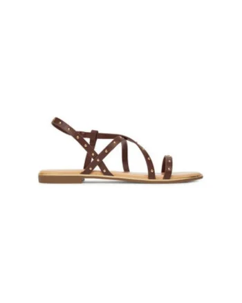 Sandale dama, 15342339,  Piele ecologica, Maro, Maro