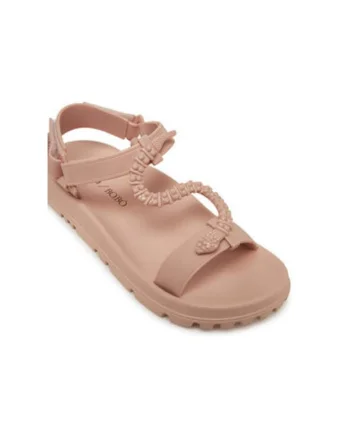 Sandale dama, M 35996,  Sintetic, Roz, Roz