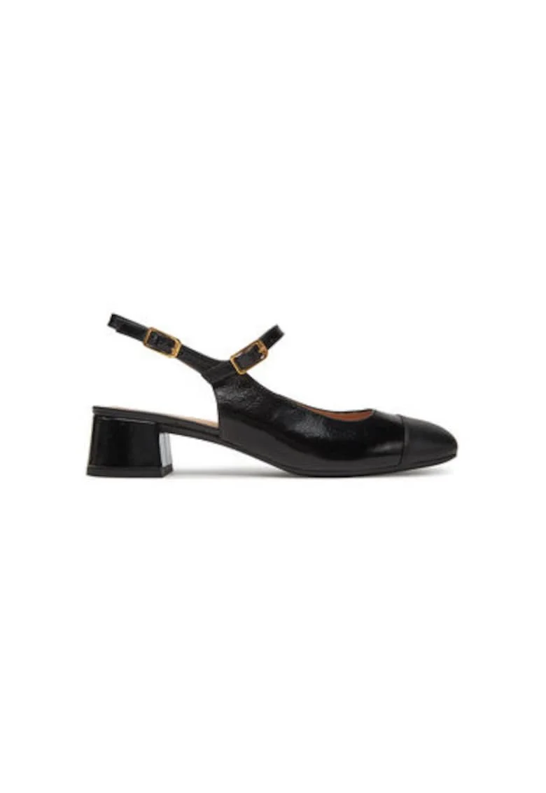 Sandale dama, JUMIS_GIA_NTO,  Piele naturala, Negru