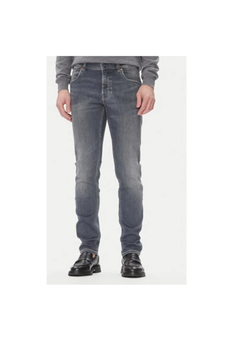 Pantaloni barbati  3108D 76671C, Bumbac/Lyocell, Gri, Gri