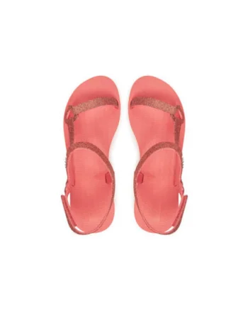 Sandale dama, M 36098,  Sintetic, Corai, Coral