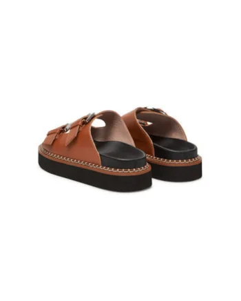 Slapi dama, SOF 17 03 01 W12,  Piele naturala, Maro