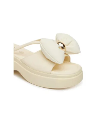 Slapi dama, RR2N4120,  Piele ecologica, Alb