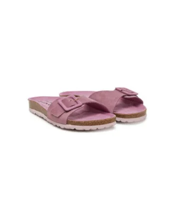Slapi dama, GLIDE-QT,  Piele naturala, Mov, Mov