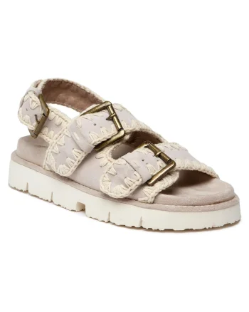 Sandale dama, SW461003A,  Piele naturala, Gri, Gri