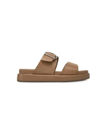 Slapi dama, LFO0761TA51,  Piele naturala, Maro