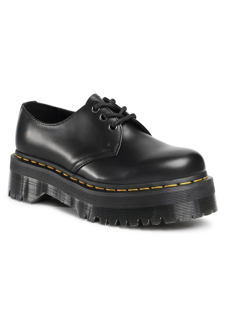 Bocanci Barbati Dr.Martens, 25567001, Piele naturala, Negru