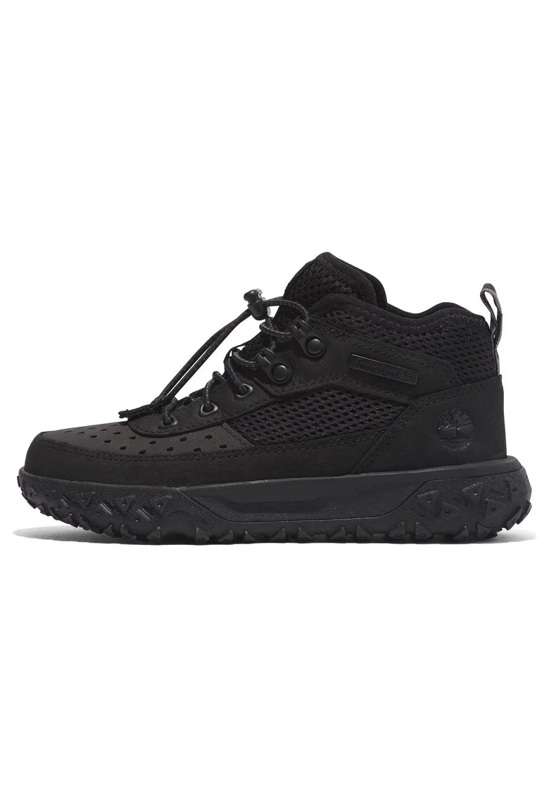 Ghete Baieti, Fete  TB0A64DR0151, Piele naturala, Negru