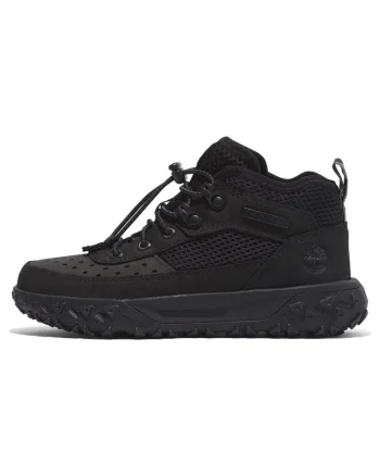 Ghete Baieti, Fete  TB0A64DR0151, Piele naturala, Negru