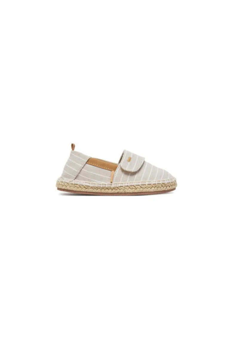 Espadrile baieti  43684, Textil, Bej