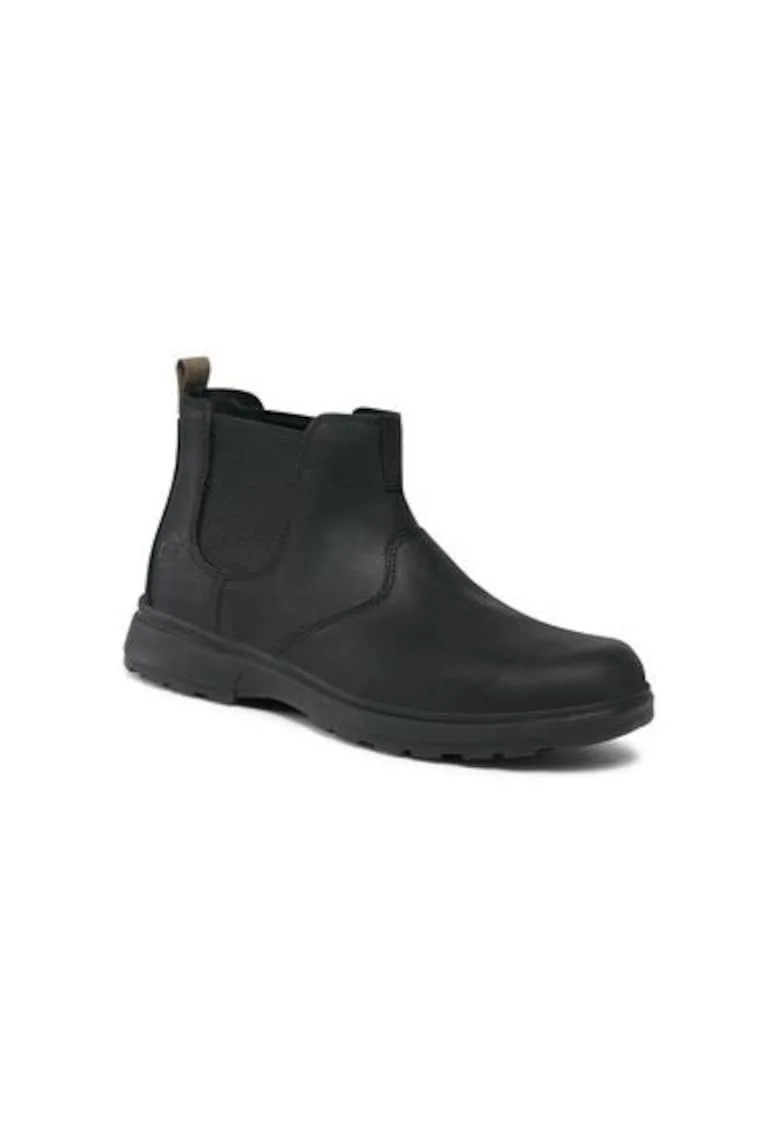 Botine cu glezna joasa pentru barbati  TB0A5R9M0151, Piele naturala, 40 EU, Negru