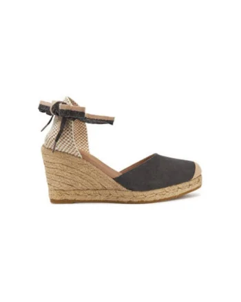 Espadrile dama  G105907, Textil, Negru