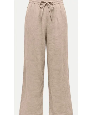 Pantaloni dama,  OXFORD TAN, 100% bumbac organic, bej