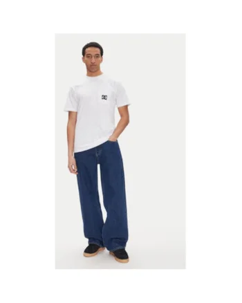 Tricou barbati  ADYZT05377, Bumbac/Bumac reciclat, S INTL, Alb