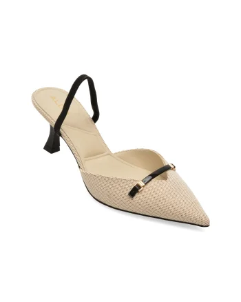 Pantofi eleganti ALDO bej, NAILAH 109, din material textil