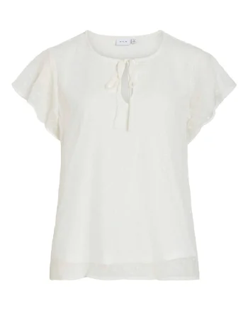 Bluza dama  14100340, Poliester reciclat/Poliester, Alb, Alb