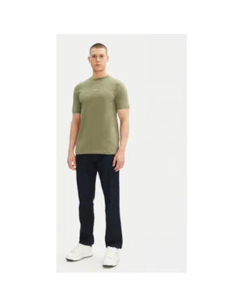 Tricou barbati  755030 552235, Bumbac/Elastan, 3XL INTL, Verde